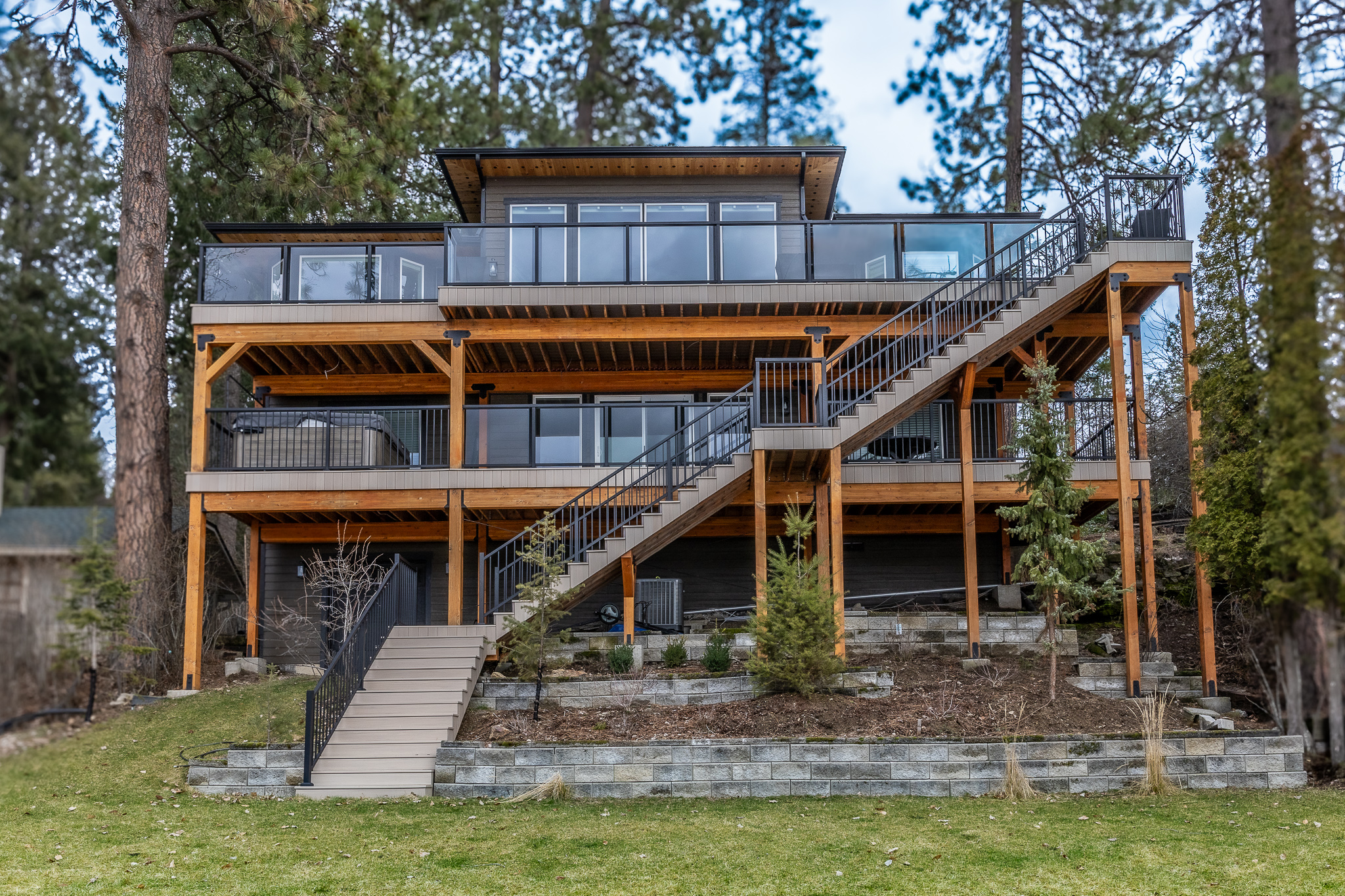 Custom luxury home construction in Northern Idaho
